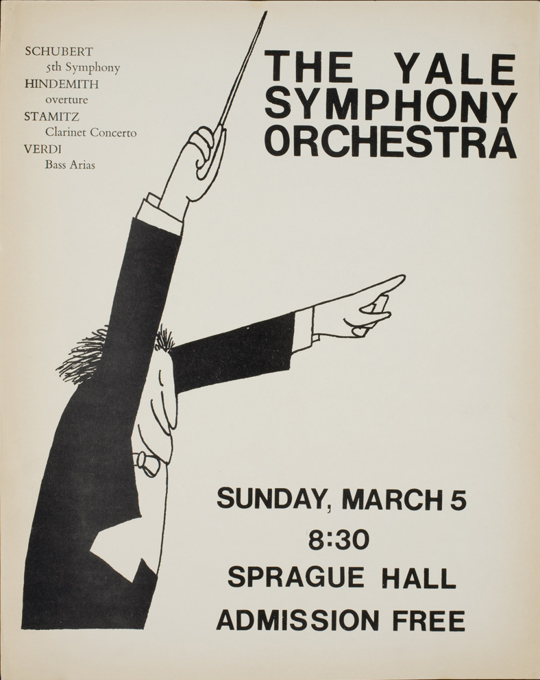 The Yale Symphony Orchestra Poster