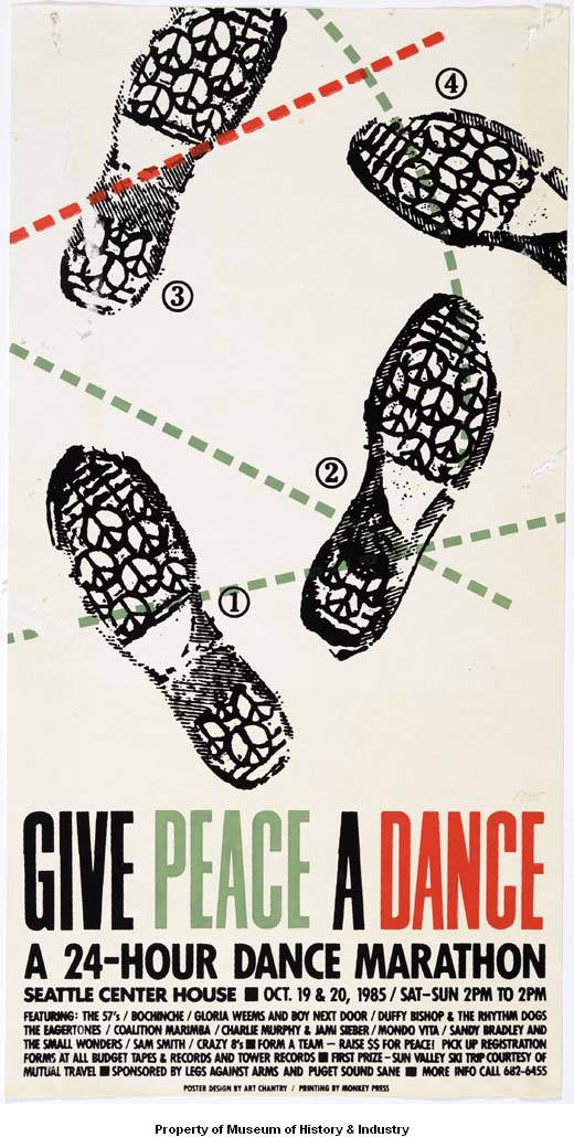 give peace a dance, art chantry